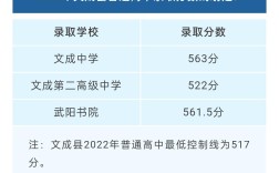 武陽(yáng)書院錄取分?jǐn)?shù)線