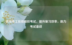 低壓電工在線模擬考試，提升復習效率，助力考試備戰