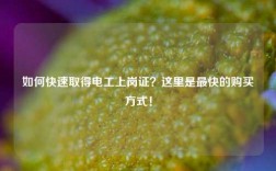 如何快速取得電工上崗證？這里是最快的購買方式！