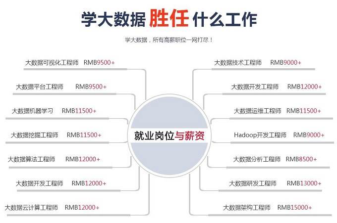 大數(shù)據(jù)專業(yè)主要學(xué)什么及就業(yè)方向介紹-圖1