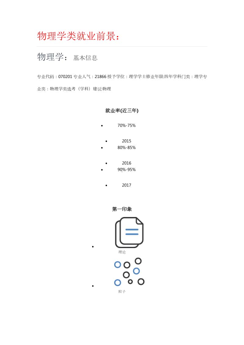 物理學專業就業前景和就業方向-圖1