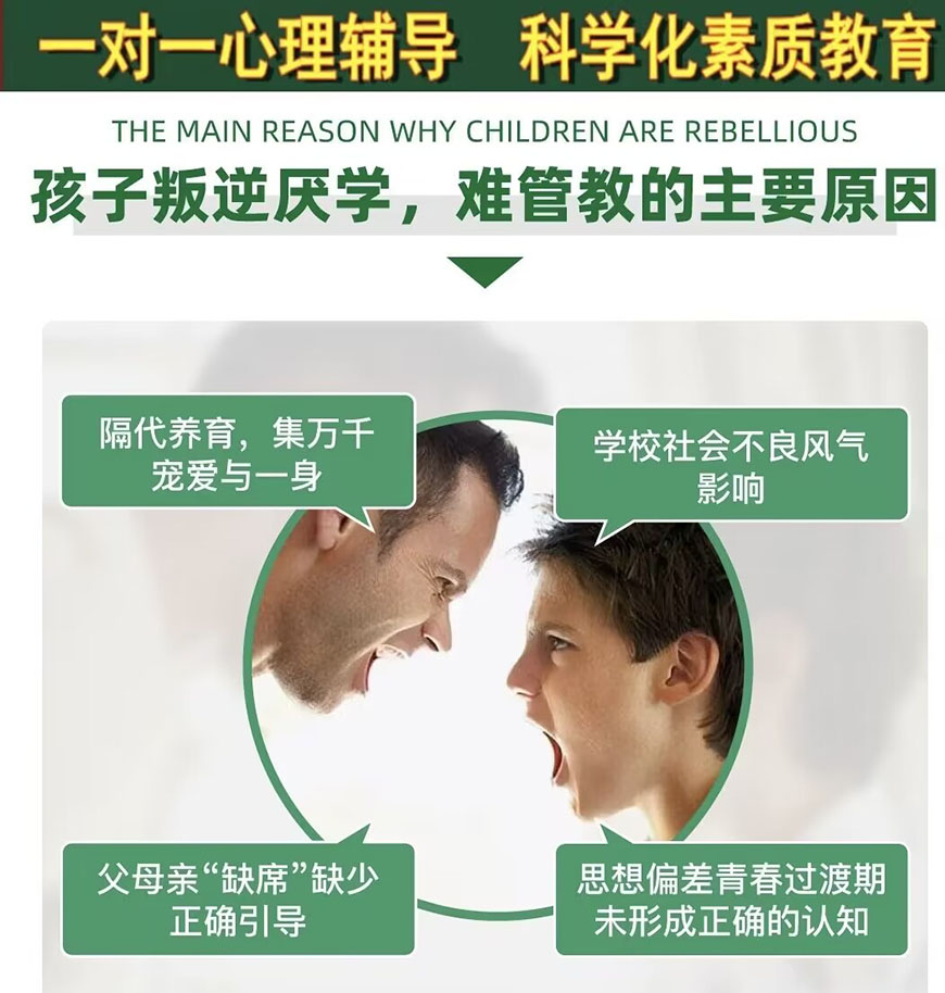 武漢地區(qū)問題青少年全封閉式特訓(xùn)營(叛逆厭學(xué)網(wǎng)癮管教學(xué)校)-圖3